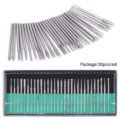 HALAIMAN Prijenosni stroj za poliranje noktiju u 6 boja, električna brusilica za nokte Dodaci za nokte Glodalo za manikuru Pedikura