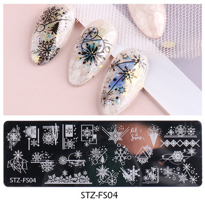 1PC nagu zīmogplāksnes Mīlestības sirds lakas pārvietošanas trafareti Ziedu lapas Ģeometrijas veidnes plāksne Pelējuma tauriņš nagu mākslas rīki