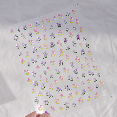 1 gab., baltu margrietiņas ziedu reljefs 3D uzlīmes pavasara vasaras nagu uzlīmes nagu mākslas dekorēšanai manikīra DIY uzlīmes
