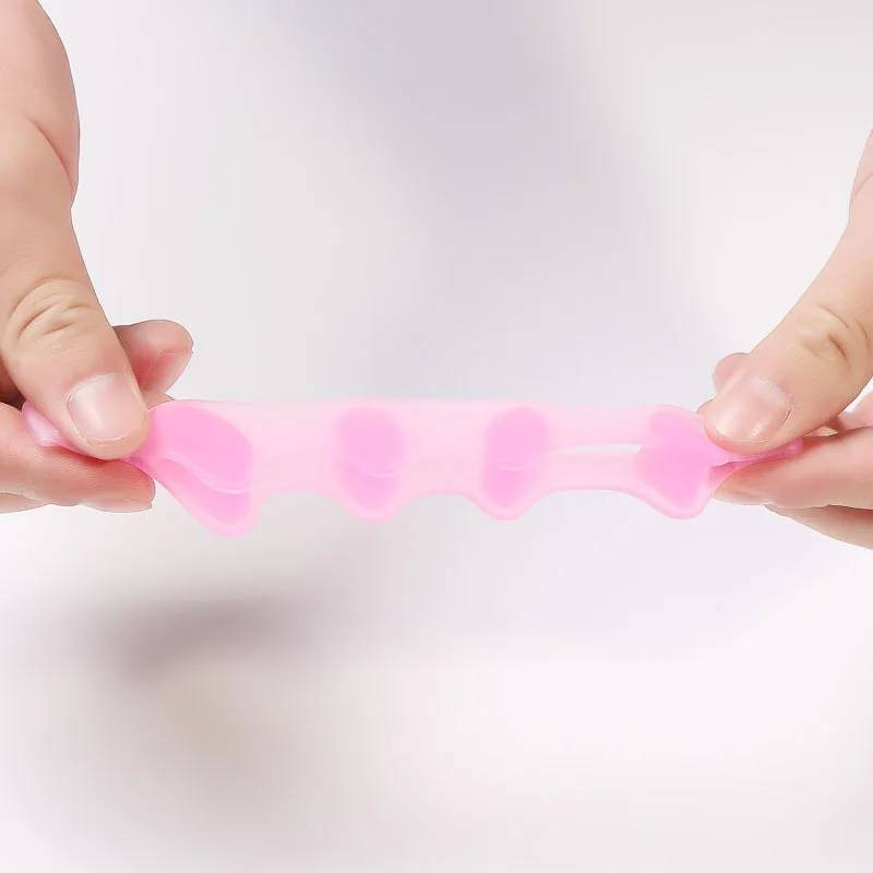 1 pāris silikona gēla īkšķis Valgus korektors pirkstu atdalītāji, šķelšanās aizsargs, iztaisnot kauli, kauls varžacīm, pēdu sāpju mazināšanai