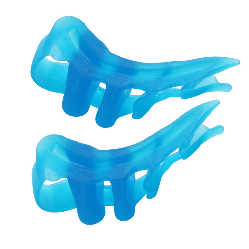 RHBJ 2tk=1paar silikoonist 4 auguga varbakaitse varvaste eraldajad venitajad sirgendaja põskkoopa valu leevendav hallux korrektor