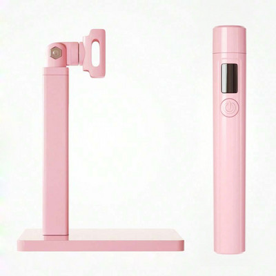 Pārnēsājama Mini Led nagu lampa Uzlādējama mini UV LED lampa nagu žāvēšanai, bezvada sveķu cietēšanas UV gaismas mini nagu žāvētājs