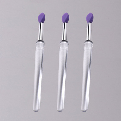 1/3/5 komada ravnih silikonskih štapića za nanošenje višekratne četkice za usne s poklopcem za zaštitu od prašine Alati za nanošenje silikonskog pudera za nokte