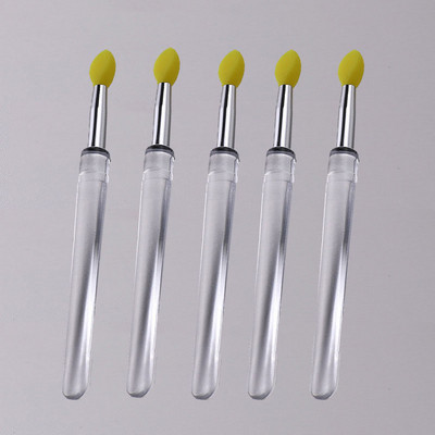 1/3/5 komada ravnih silikonskih štapića za nanošenje višekratne četkice za usne s poklopcem za zaštitu od prašine Alati za nanošenje silikonskog pudera za nokte