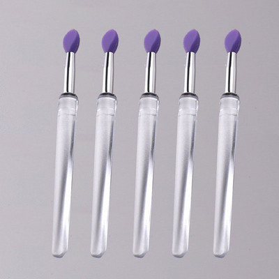 1/3/5 komada ravnih silikonskih štapića za nanošenje višekratne četkice za usne s poklopcem za zaštitu od prašine Alati za nanošenje silikonskog pudera za nokte