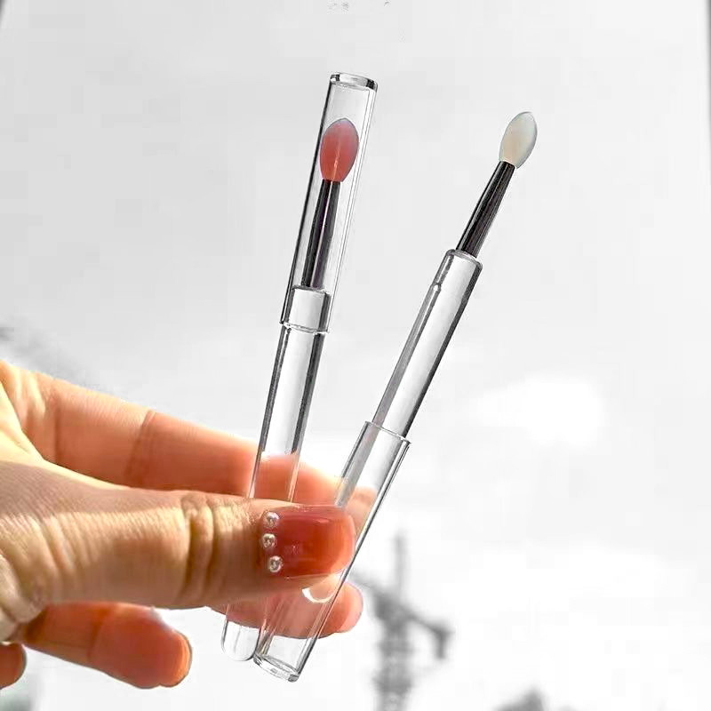 1/3/5 komada ravnih silikonskih štapića za nanošenje višekratne četkice za usne s poklopcem za zaštitu od prašine Alati za nanošenje silikonskog pudera za nokte
