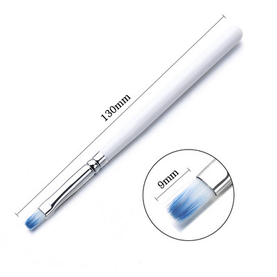 1 tk küünekunsti pintsel must käepideme muster akrüül UV geel pikenduskate joonistus värvimispliiats DIY maniküüri tarvikud küünte tööriist