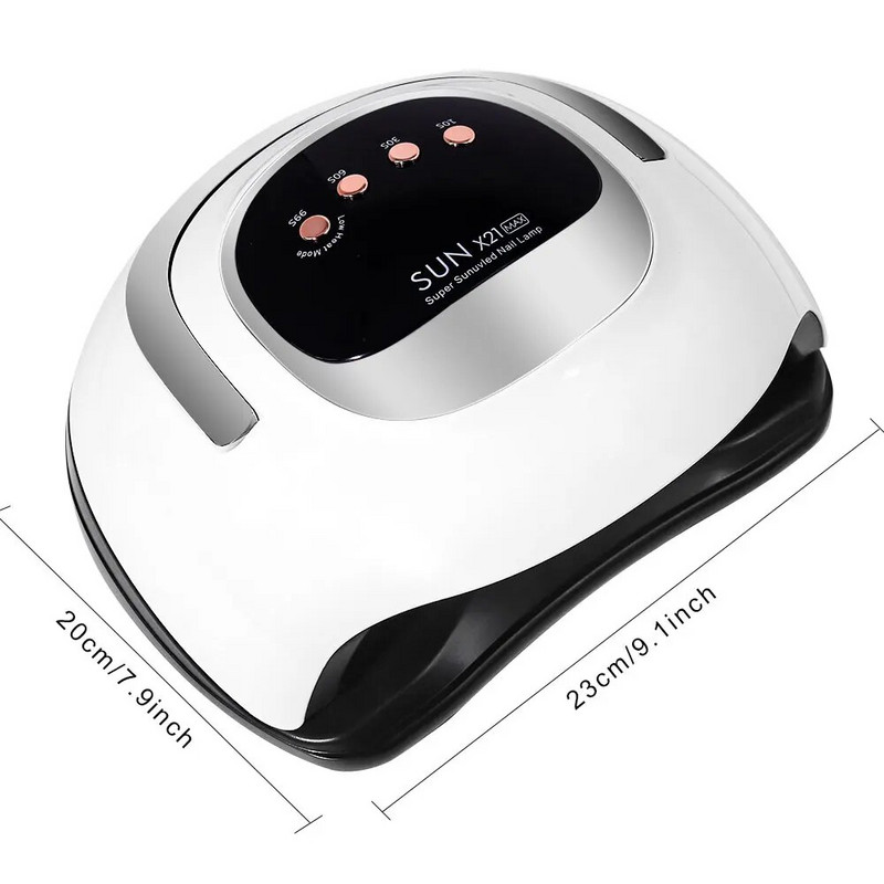 Profesionalna UV LED svjetiljka za nokte 320 W velike snage 72 LED svjetiljka za sušenje noktiju za manikuru Senzor za sušenje gela za lak za nokte Alati za uređenje noktiju