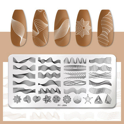 PICT YOU Nagu apzīmogošanas plāksnes rakstzīmes raksts nagu mākslas plāksne trafaretu līnijas attēli cilvēki tēma attēlu plāksnes veidņu rīks