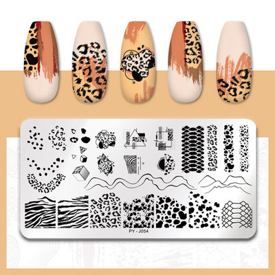 PICT YOU Nagu apzīmogošanas plāksnes rakstzīmes raksts nagu mākslas plāksne trafaretu līnijas attēli cilvēki tēma attēlu plāksnes veidņu rīks