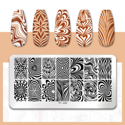 PICT YOU Nagu apzīmogošanas plāksnes rakstzīmes raksts nagu mākslas plāksne trafaretu līnijas attēli cilvēki tēma attēlu plāksnes veidņu rīks