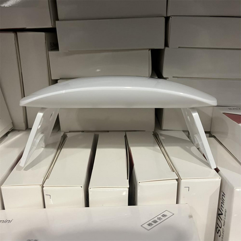 Mini lampa za sušenje noktiju od 6 W, UV LED, mikro USB, stroj za sušenje gel laka Bijelo ružičasta kućna upotreba za sušenje laka za nokte Alati za lak #*