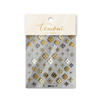 Augstas kvalitātes nagu mākslas uzlīme Zelts Sudrabs Melns Balts Karaliskais dārgakmens DIY Manikīra uzlīme Dekorācija T-2802