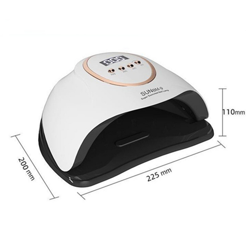 Max UV LED lampa nagu žāvētājam Manikīra nagu žāvēšanas lampa 66LEDS UV gēla laka ar LCD displeju UV lampa manikīra salonam