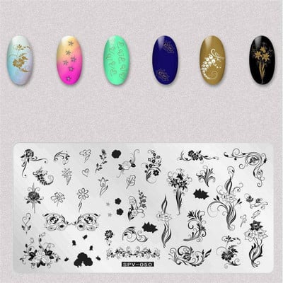 Uzorak osmijeha Pločice za utiskivanje noktiju Predložak slike pečata za izradu noktiju Šablone za manikuru Ukrasi za nokte