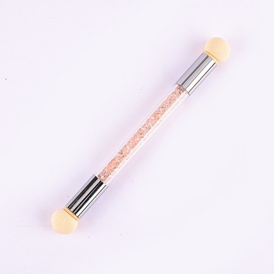 Okrugla, oštra glava, spužvaste glave, zamjenski gel lak za nokte, kist za gradijent boje, svjetlucavi puder, alati za manikuru