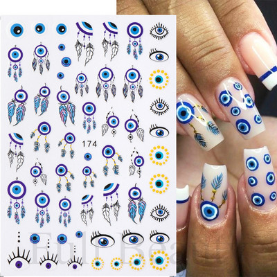 Mīlīgs melns kaķis nagu uzlīmes uzlīmes 3D kaķu ziedi nagu mākslas rotājumi jauki multfilmas slīdņi vasaras manikīrs