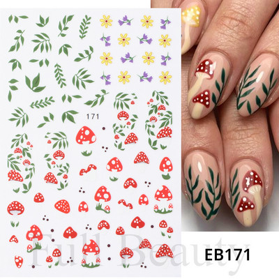 Mīlīgs melns kaķis nagu uzlīmes uzlīmes 3D kaķu ziedi nagu mākslas rotājumi jauki multfilmas slīdņi vasaras manikīrs