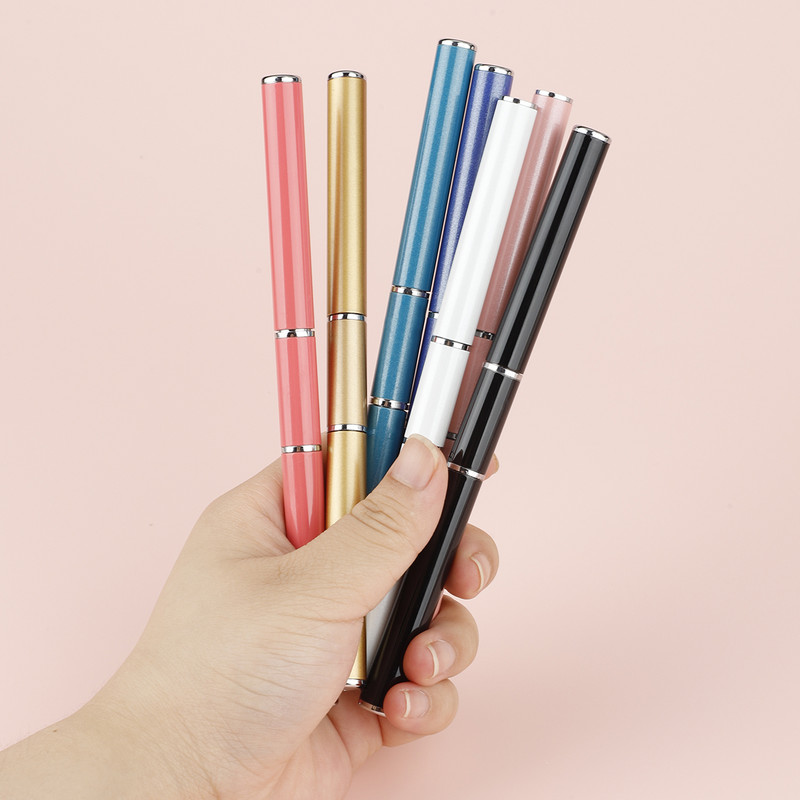 1kom Dual Ended Nail Art Kistovi Akrilni UV Gel Extension Builder Flower Painting Pen Sredstvo za uklanjanje kistova Spatula Štap Alati za manikuru