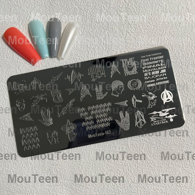 Crtane pločice za utiskivanje noktiju Debela mačka Slatka mačka Pečat za nokte Animal Cat pločice za nokte #208