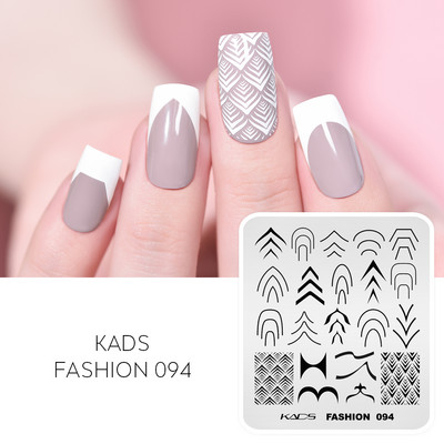 Profesionāls dabas lapu attēls nagu mākslas štancēšanas veidne Ginkgo četru lapu raksti zīmoga plāksne nagu dekorēšanai