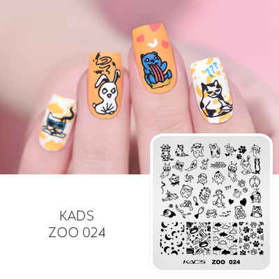 Profesionāls dabas lapu attēls nagu mākslas štancēšanas veidne Ginkgo četru lapu raksti zīmoga plāksne nagu dekorēšanai