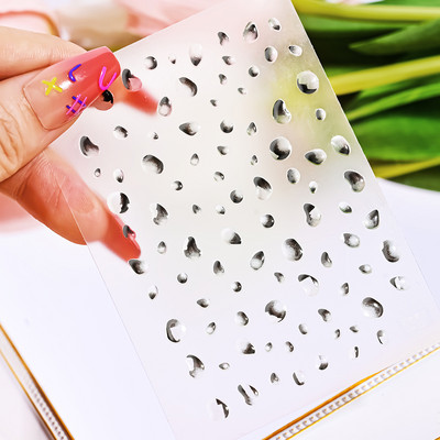 1 gab Kawaii Jelly Eye Zemeņu Augļu Nail Art Uzlīmes Funny Mouth Monster Bean Adhesive Slider Decals Manikīra dekorēšanai