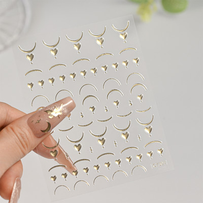 1 gab Kawaii Jelly Eye Zemeņu Augļu Nail Art Uzlīmes Funny Mouth Monster Bean Adhesive Slider Decals Manikīra dekorēšanai