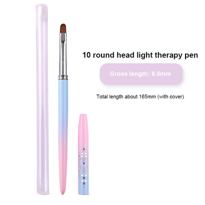 1GAB Nagu mākslas otas nagu lakas gēla krāsošanas pildspalvas laineris French Stripes Brush nagu aksesuāri UV gēla otas manikīra rīks