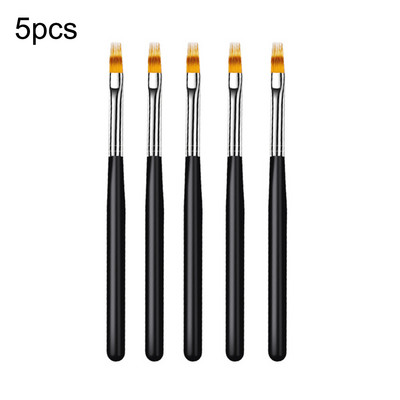 1 bucată perie pentru unghii perie pentru pictura în gradient pentru arta unghiilor cu mâner cu stras pentru designul unghiilor, pentru unghii cu gel