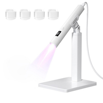 Uzlādējama USB Mini UV Led nagu lampa, sveķu cietēšanas UV gaismas Mini nagu žāvētājs Pārnēsājama Mini UV LED lampa nagu želejas lakai