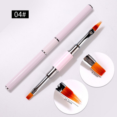 Nail Art Brush Professzionális vékony bélés manikűr dekorációs ecsetek szett körmökhöz Francia festék UV gél akril dekorációs eszközök