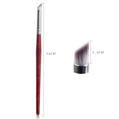 Profesionāls nagu mākslas laineru otu komplekts Īpaši plāns UV gēla lakas krāsošanas zīmēšanas ziedu pildspalvas manikīra dizaina komplekts