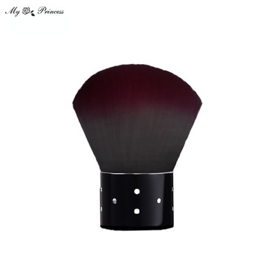 Mini mīksto sēņu nagu putekļu tīrīšanas birste Protable UV želeja pulvera noņemšanas otas Sieviešu manikīra kopšanas instrumenti