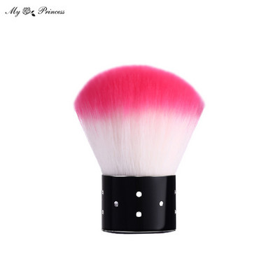 Mini mīksto sēņu nagu putekļu tīrīšanas birste Protable UV želeja pulvera noņemšanas otas Sieviešu manikīra kopšanas instrumenti