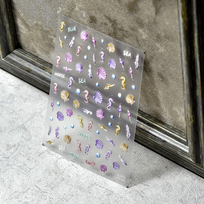 Sarkanā koi zivs zelta zivtiņa 5D nagu uzlīme ar uzrakstiem 3D uzlīmes Ķīniešu stila nagu mākslas dizaina korejiešu uzlīme 2024