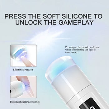 Μίνι UV Φωτιστικό Νυχιών Στεγνωτήριο Φορητό USB Επαναφορτιζόμενο LED Νυχιών Φως Γρήγορο Στέγνωμα Φωτιστικό Μανικιούρ χειρός για βερνίκι gel