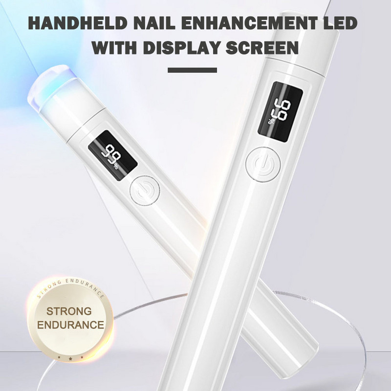 Mini UV lampa za sušenje noktiju Prijenosni USB punjivi LED svjetlo za brzo sušenje noktiju Ručna lampa za manikuru za gel lak