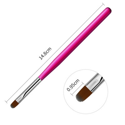 Küüneharja pliiats Pehme gradientpintsel maniküüriks UV-lakk Joonistus Maalimine Dekoor Prantsuse näpunäited Maniküür Küünte tööriistad