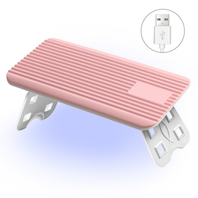 CNHIDS LED lampa manikīram 54W Mini UV lampas nagu žāvētājs visu UV želejveida nagu lakas sacietēšanai ar USB spraudni Sun Light nagu mākslas rīks