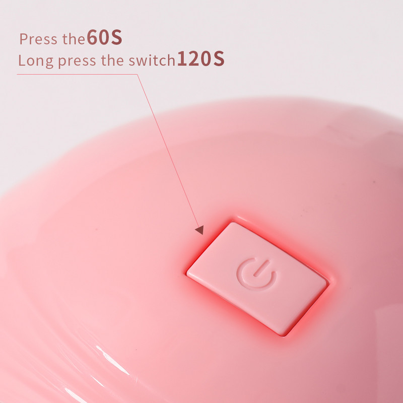 CNHIDS LED lampa manikīram 54W Mini UV lampas nagu žāvētājs visu UV želejveida nagu lakas sacietēšanai ar USB spraudni Sun Light nagu mākslas rīks