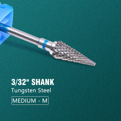 Dmoley volframa karbīda nagu urbjmašīnas elektriskie manikīra urbji frēzēšanai Keramikas nagu urbšanas pedikīra piederumi