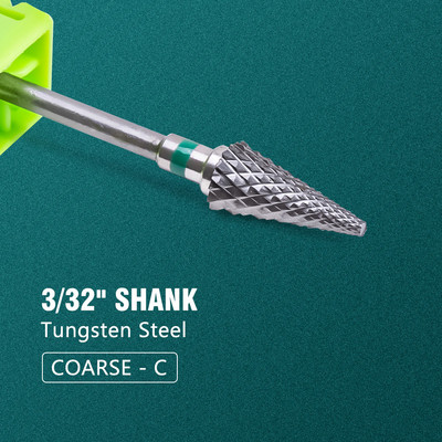 Dmoley volframa karbīda nagu urbjmašīnas elektriskie manikīra urbji frēzēšanai Keramikas nagu urbšanas pedikīra piederumi