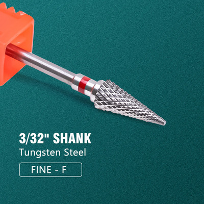 Dmoley volframa karbīda nagu urbjmašīnas elektriskie manikīra urbji frēzēšanai Keramikas nagu urbšanas pedikīra piederumi