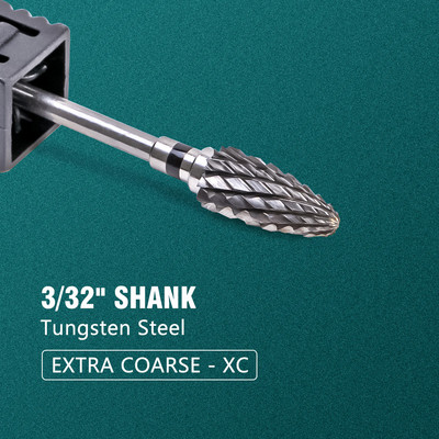 Dmoley volframa karbīda nagu urbjmašīnas elektriskie manikīra urbji frēzēšanai Keramikas nagu urbšanas pedikīra piederumi