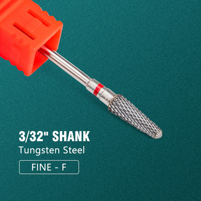 Dmoley volframa karbīda nagu urbjmašīnas elektriskie manikīra urbji frēzēšanai Keramikas nagu urbšanas pedikīra piederumi