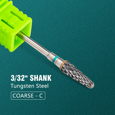 Dmoley volframa karbīda nagu urbjmašīnas elektriskie manikīra urbji frēzēšanai Keramikas nagu urbšanas pedikīra piederumi