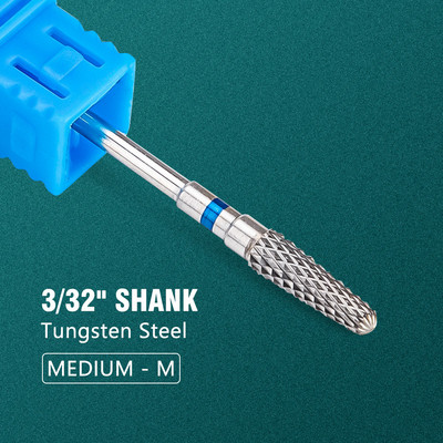 Dmoley volframa karbīda nagu urbjmašīnas elektriskie manikīra urbji frēzēšanai Keramikas nagu urbšanas pedikīra piederumi