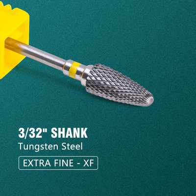 Dmoley volframa karbīda nagu urbjmašīnas elektriskie manikīra urbji frēzēšanai Keramikas nagu urbšanas pedikīra piederumi