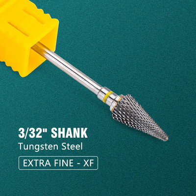 Dmoley volframa karbīda nagu urbjmašīnas elektriskie manikīra urbji frēzēšanai Keramikas nagu urbšanas pedikīra piederumi